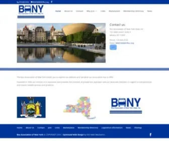 Banybus.org(Bus Association of New York State) Screenshot