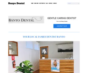 Banyodental.com.au(Banyo Dental) Screenshot