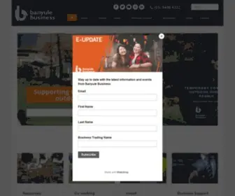 Banyulebusiness.com.au(Taking Care of Business) Screenshot