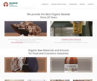 Baobab.com(Organic and Natural Baobab) Screenshot