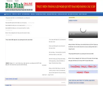 Baobacninh.com.vn(Tổng Biên tập) Screenshot