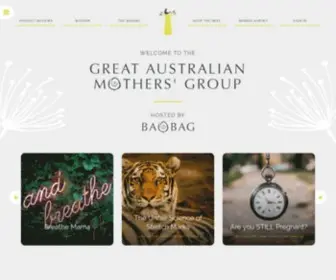 Baobag.com.au(Great Australian Mothers' Group) Screenshot