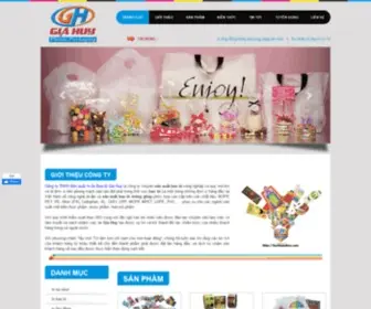 Baobigiahuy.com(Công ty in ấn bao bì Gia Huy) Screenshot