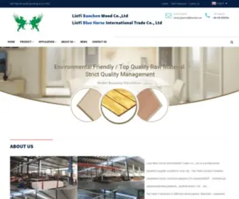 Baochenwood.com(Furniture Plywood) Screenshot