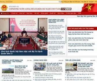 Baochinhphu.vn(VGP News) Screenshot