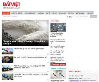 Baodatviet.vn(Báo Đất Việt) Screenshot