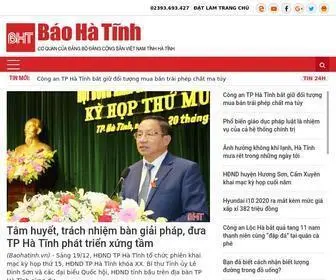 Baohatinh.vn(Báo Hà Tĩnh) Screenshot