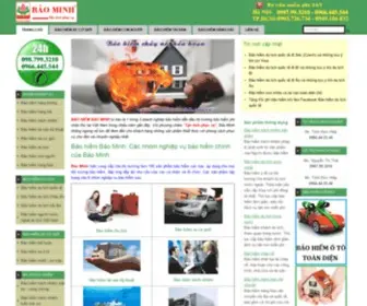 Baohiembaominh.com.vn(Bảo hiểm Bảo Minh tư vấn 24/24 qua Hotline) Screenshot