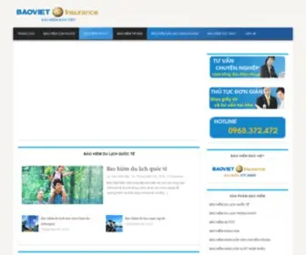 Baohiembaoviethanoi.com(Trang chủ) Screenshot