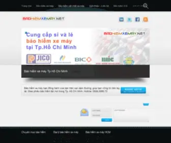 BaohiemXemay.net(Đại lý bảo hiểm xe máy PJICO giá bảo hiểm xe máy tốt nhất Tp) Screenshot