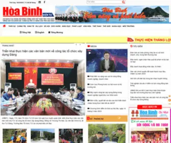 Baohoabinh.com.vn(Báo Hòa Bình) Screenshot