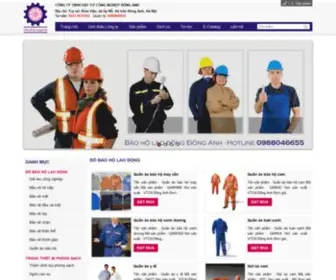 Baoholaodongda.com(Công ty chuyên phân phối các loại thiết bị và sản phẩm) Screenshot