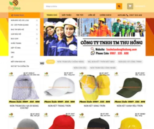 Baoholaodongthuhong.com(Công ty chuyên phân phối đa dạng các sản phẩm đồ bảo hộ lao động) Screenshot