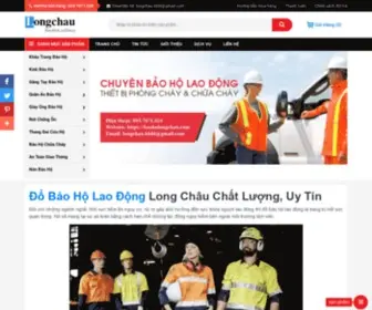 Baoholongchau.com(PHÂN PHỐI ĐỒ BẢO HỘ LAO ĐỘNG) Screenshot