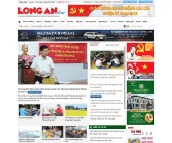 Baolongan.vn(Báo Long An Online) Screenshot