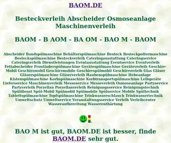 Baom.de(Spülmobil) Screenshot