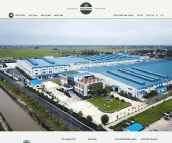 Baominhtextile.com.vn(Trang chủ Công ty cổ phần Dệt Bảo Minh) Screenshot