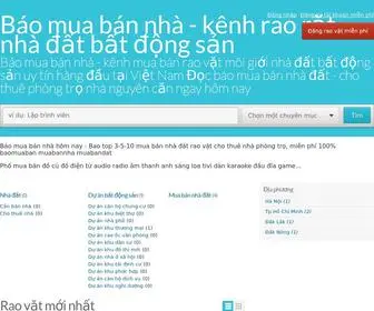 Baomuabannha.com(Báo mua bán nhà) Screenshot