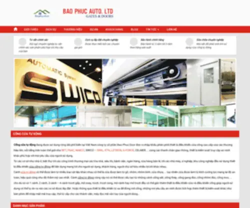 BaophuCDoor.com(CỬA CỔNG TỰ ĐỘNG) Screenshot