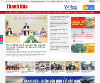 Baothanhhoa.vn(Báo Thanh Hóa) Screenshot