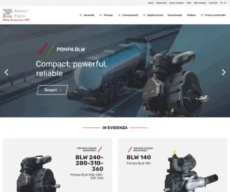 Bapag.it(Home Battioni e Pagani pompe) Screenshot