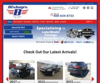 Bapct.com(Bishop's Auto Parts Inc) Screenshot