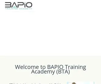 Bapiotrainingacademy.com(BAPIO Training Academy (BTA)) Screenshot