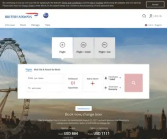 Baplc.com(British airways) Screenshot