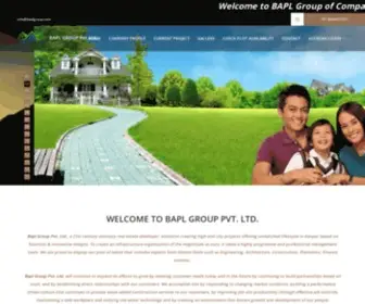 Baplgroup.com(BAPL GROUP Pvt) Screenshot