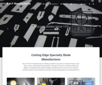 Bapman.com(BAP Manufacturing) Screenshot