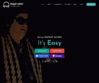 Bappilahiri.com(Bappi Lahiri) Screenshot