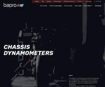 Bapro.it(Chassis Dynamometers and Dyno Machines) Screenshot