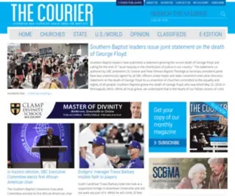 Baptistcourier.com(The Baptist Courier) Screenshot