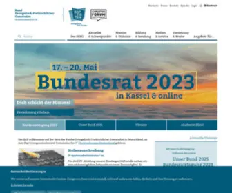 Baptisten.de(Baptisten) Screenshot