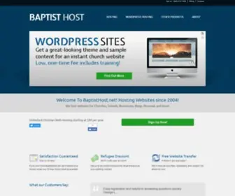 Baptisthost.net(BaptistHost) Screenshot