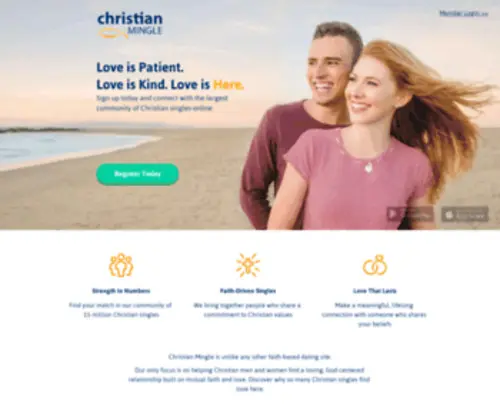 Baptistsinglesconnection.com(Christian Mingle) Screenshot