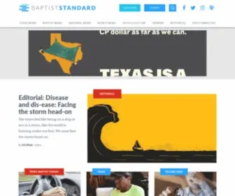 Baptiststandard.com(Baptist Standard) Screenshot