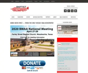 Baptisttrumpet.com(MORE NEWS FIRST) Screenshot