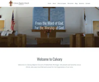 Baptistwakefield.org(Wakefield, MI) Screenshot