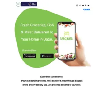 Baqaala.com(Baqaala Qatar) Screenshot