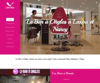 Bar-A-Ongles-Nancy.fr(Beauté) Screenshot