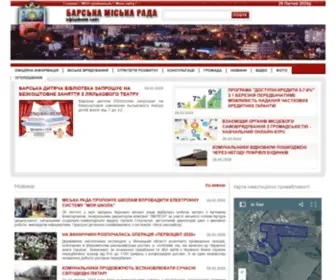Bar-City.com.ua(Офіційний сайт м.Бар) Screenshot