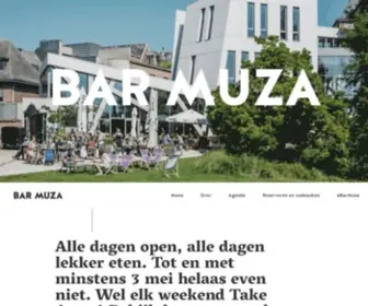 Bar-Muza.be(Bar Muza Lier) Screenshot