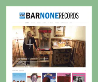 Bar-None.com(Bar/None Records) Screenshot