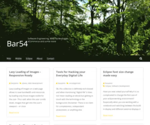 Bar54.de(Software Engineering) Screenshot