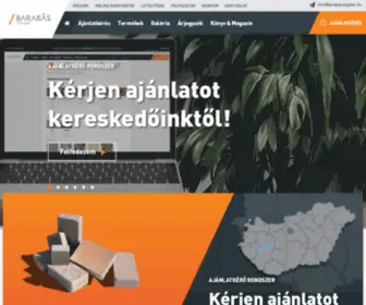 Barabasteglako.hu(Barabás) Screenshot