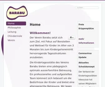 Barabu.org(Verein Barabu) Screenshot