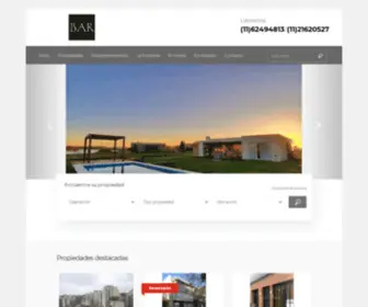 Baradministracion.com.ar(BAR Servicios Inmobiliarios) Screenshot