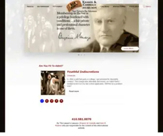 Baradmit.com(Bar Admissions Attorney) Screenshot