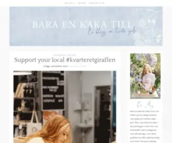 Baraenkakatill.se(Bara en kaka till) Screenshot